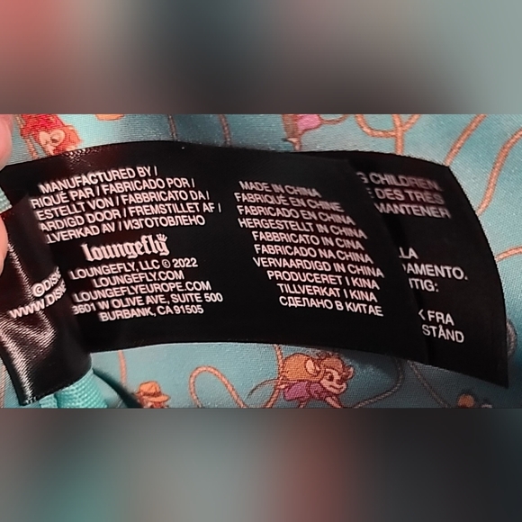 Loungefly Disney Chip ‘n Dale Rescue Rangers Mini Backpack – Plush Furry Design - Picture 14 of 16